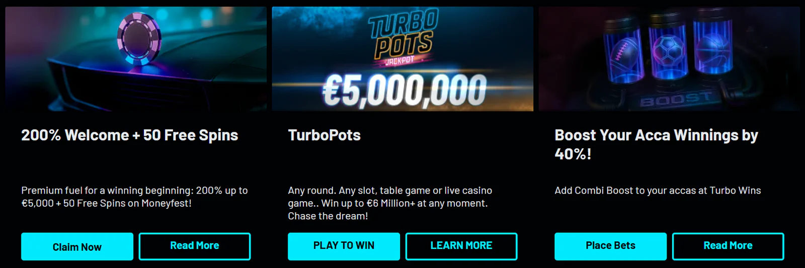TurboWins Bonuses and Weekly Promotions